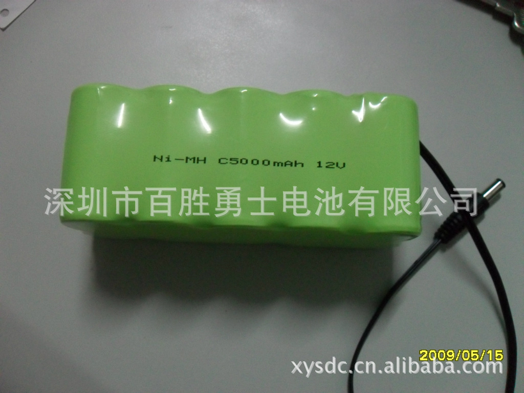 供应镍氢C5000MAH12V充电电池组