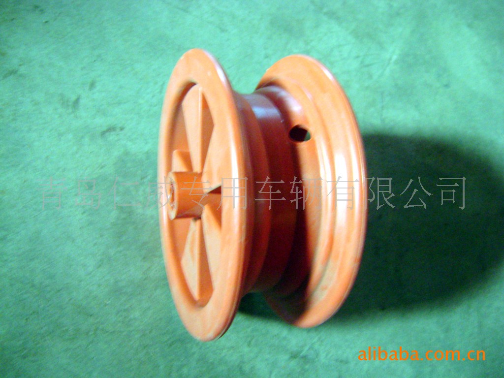 供应手推车塑料轮辐 6.50-8 轮毂 4.00-8 轮辐