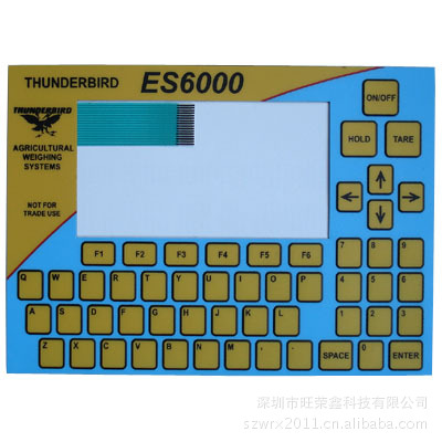 开13%增值税薄膜键盘,一般纳税人PVC面板,薄膜面贴