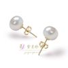 廠家供應男女通用簡約飾品 簡單淡水珍珠耳釘 獨立包裝珍珠飾物