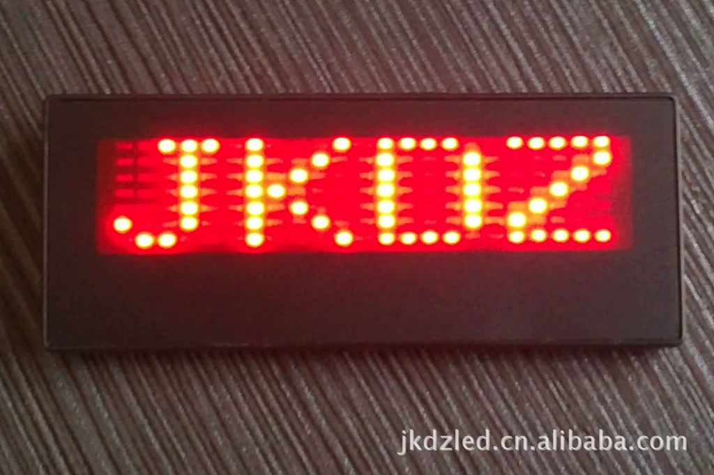 LED bracket card, LED business card screen, LED BADGE