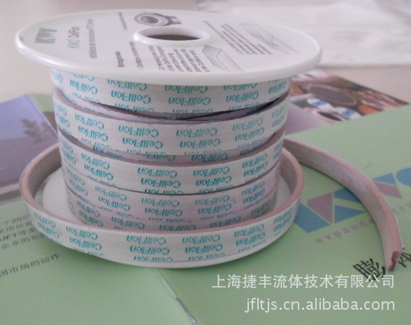 聚四氟乙烯膨体四氟面带状密封垫片耐高温拉伸PTFE密封垫片材料