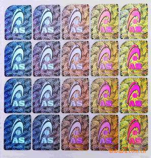 夜光防伪,温变防伪不干胶标签印刷