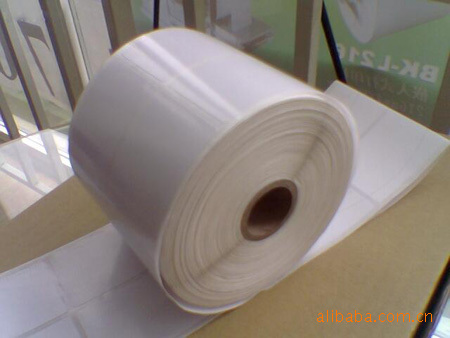 批发80#透明PVC不干胶 压纹底不干胶 网格底PVC标签 排气标