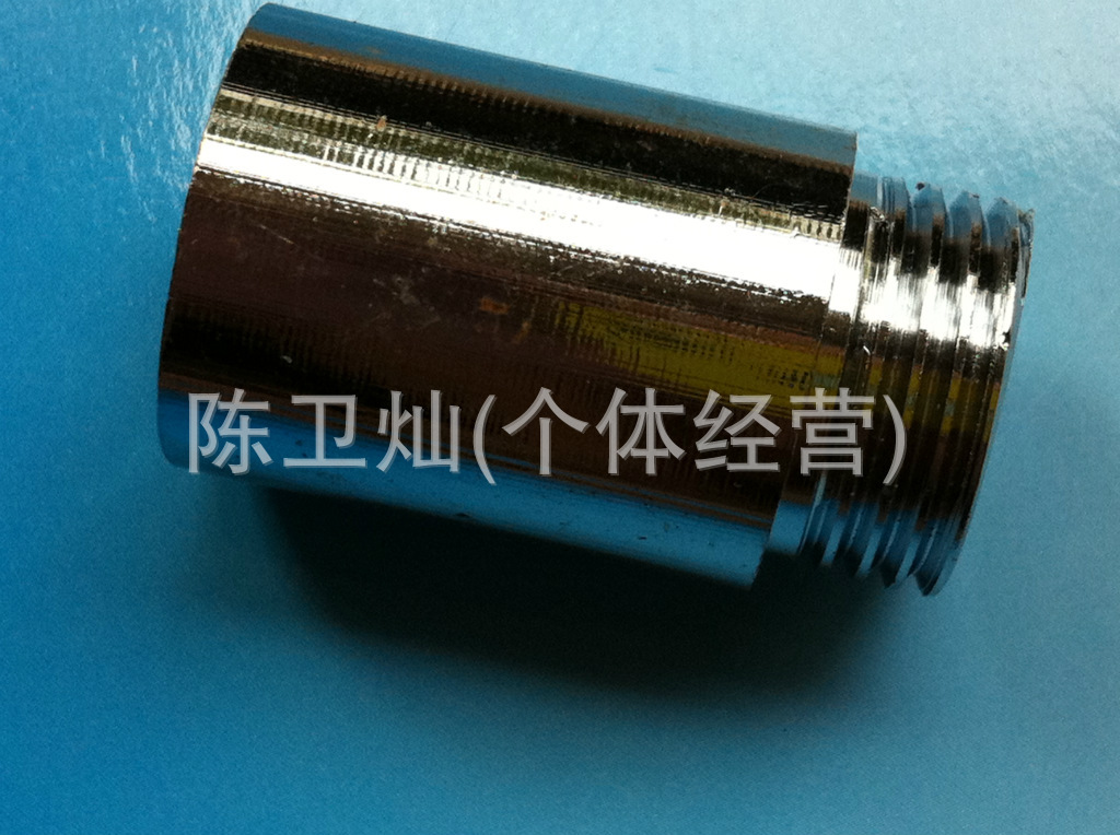 4分铜延伸接头  3公分 内六角镀铬内外丝直接