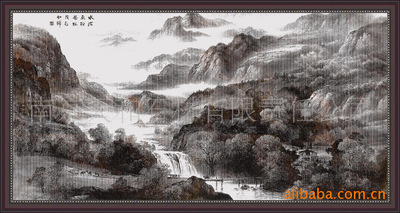 海量特供装饰新品——仿古砖电脑雕刻工艺壁画