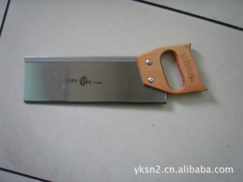 木柄夹背锯 各种尺寸磨齿夹背锯 加工定做木工锯