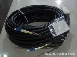 清仓大特价 4芯防鼠光缆 阻水多模光纤线40米 LC-LC 数量有限