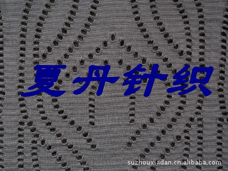 全棉提花洞眼布，电脑提花，