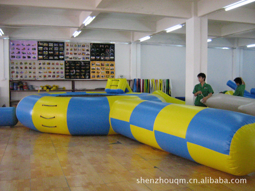 热销产品/充气水上跷跷板/水上乐园/以及充气网球厂