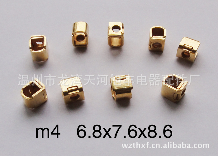 供应 墙壁开关配件 插座配件压线框 继电器压线端子接线框连接柱