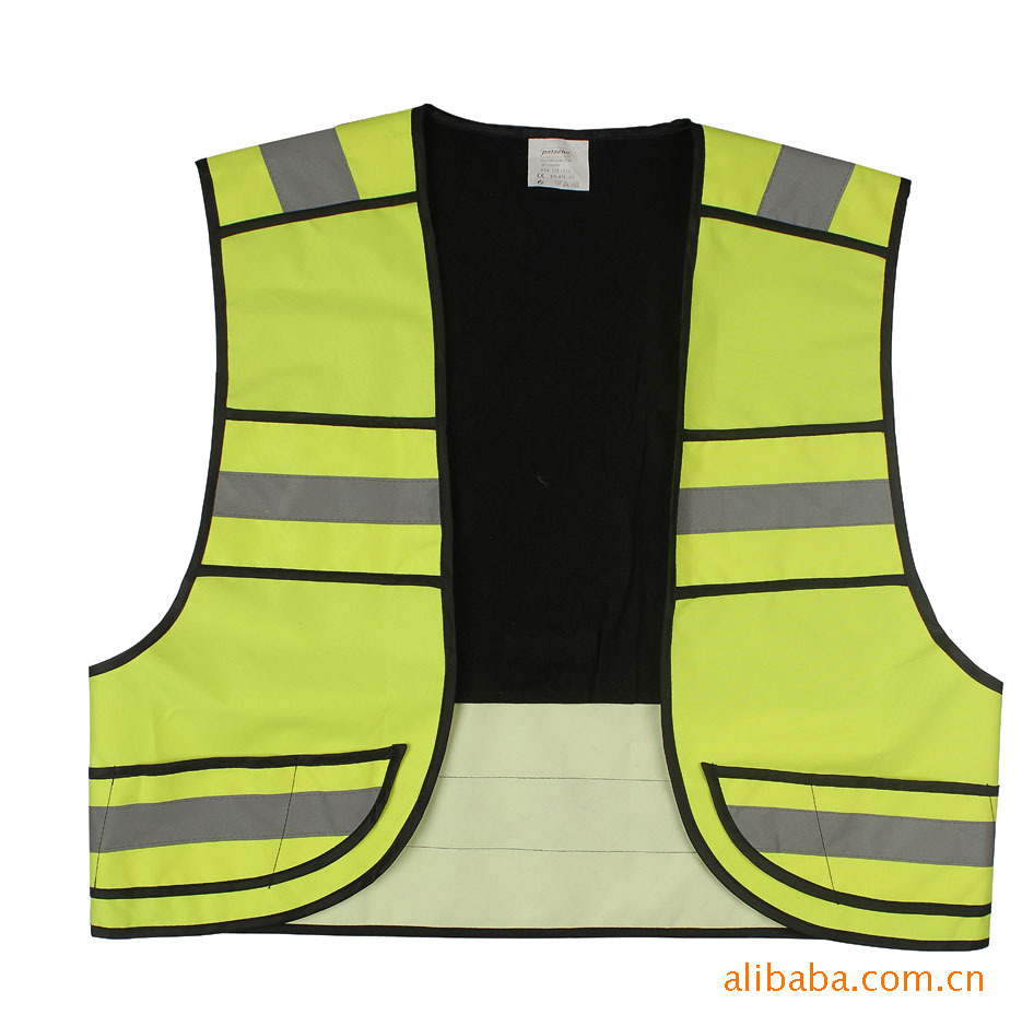 反光安全背心 反光材料 夜间工作执勤反光外套