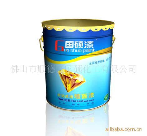 国硕氟碳漆氟碳外墙漆油性外墙漆易施工抗老化紫外油性外墙漆