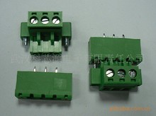 XS2ESD-5.O8-3P  螺钉式接线端子接线柱绿色 2P/3P可拼接300V/10A
