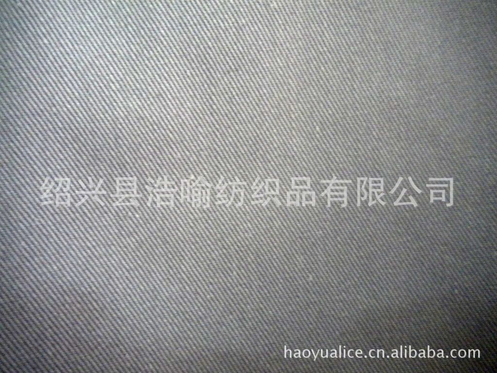 TC21*21 108*58涤棉纱卡  现货纱卡 斜纹布个工装鞋材帽子面料
