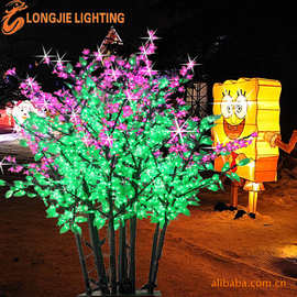 2268灯 高1.8米 LED丁香花树灯、发光丁香花、丁香树灯