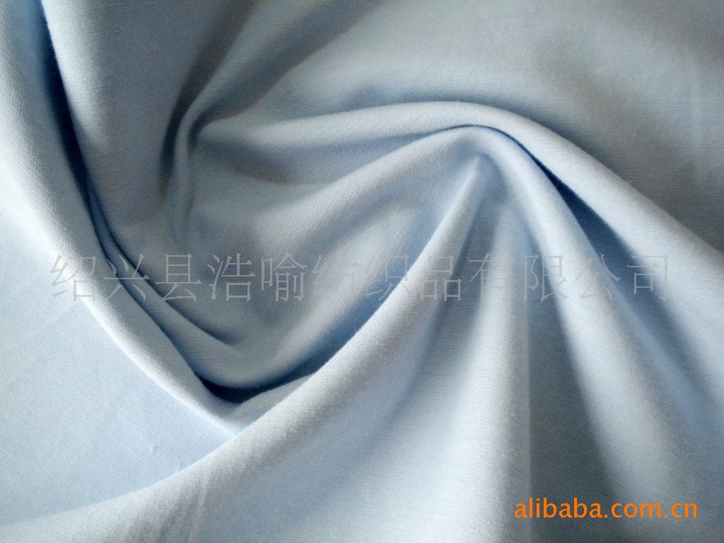 CVC涤棉交织牛津纺面料衬衫服装用染色面料120*50