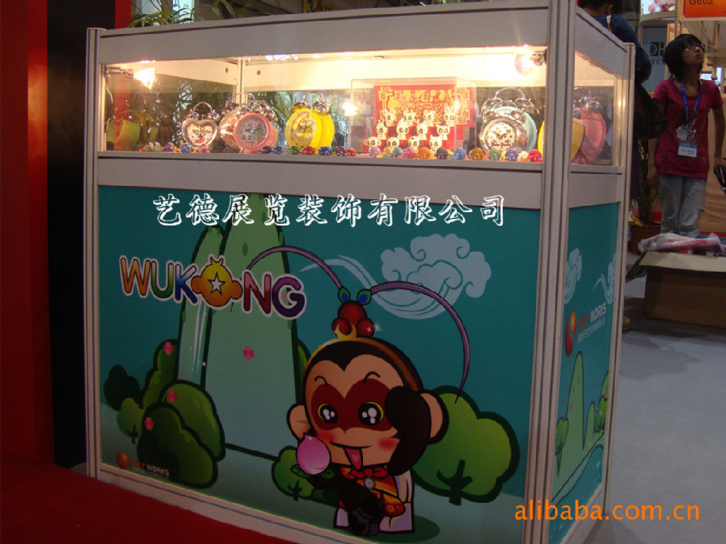 厂家订做 定制展柜易拆装的展会专用展示柜\专柜订做