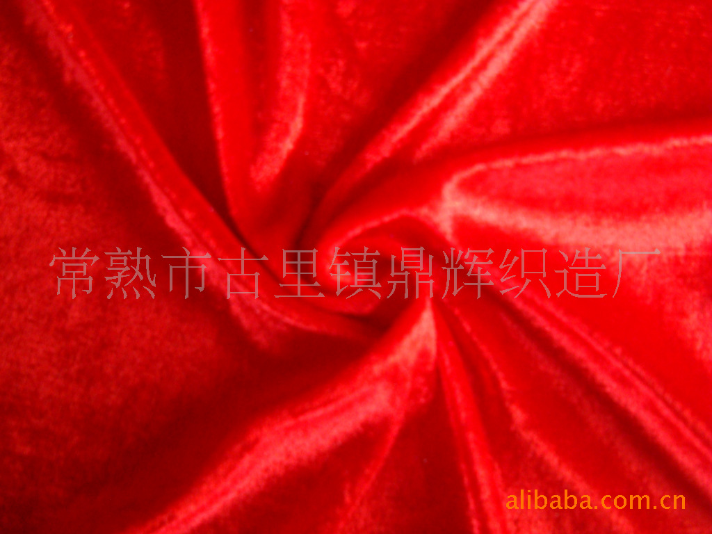 现货 批发亮光纬编电子丝绒 丝光绒密丝绒舞台布玩具服装礼盒面料