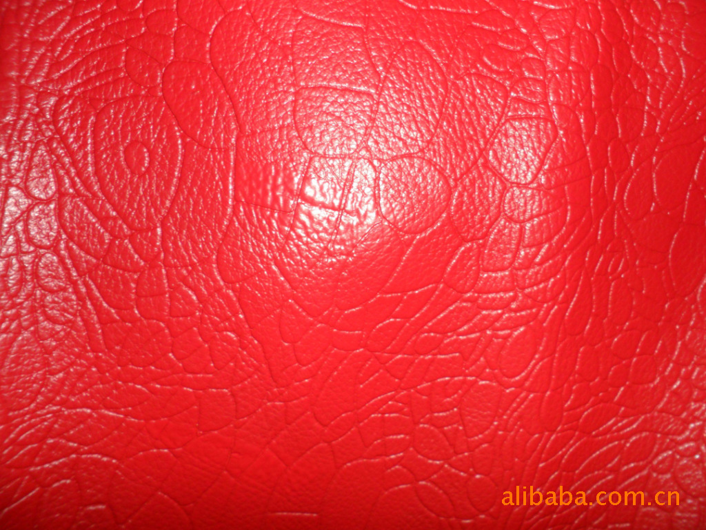 头层真皮 黄牛皮  红色鳄鱼纹压花皮牛皮 热销爆款