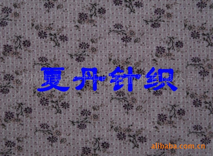莫代尔氨纶印花布(图)，兰精莫代尔，活性印花，数码印花