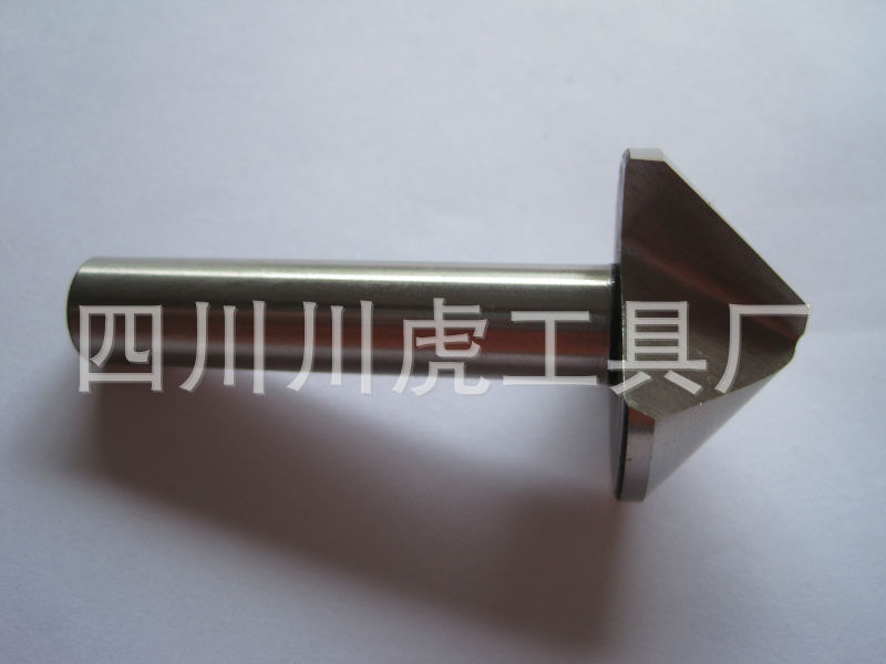 四川天虎英制单刃锪钻/单刃倒角刀/高速钢倒角刀：35×90°