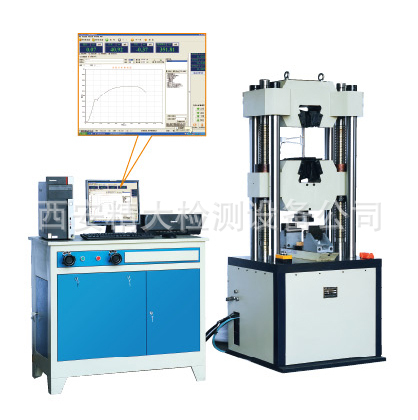 GWE-1000B屏显式钢绞线试验机