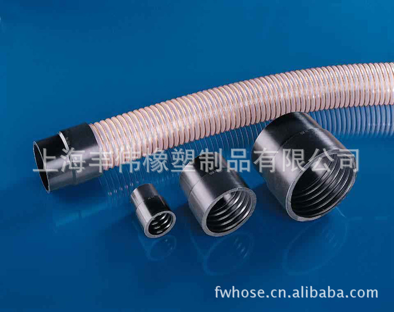 PU钢丝软管｜PU食品钢丝软管｜PU工业粉体吸尘管|聚醚型PU管