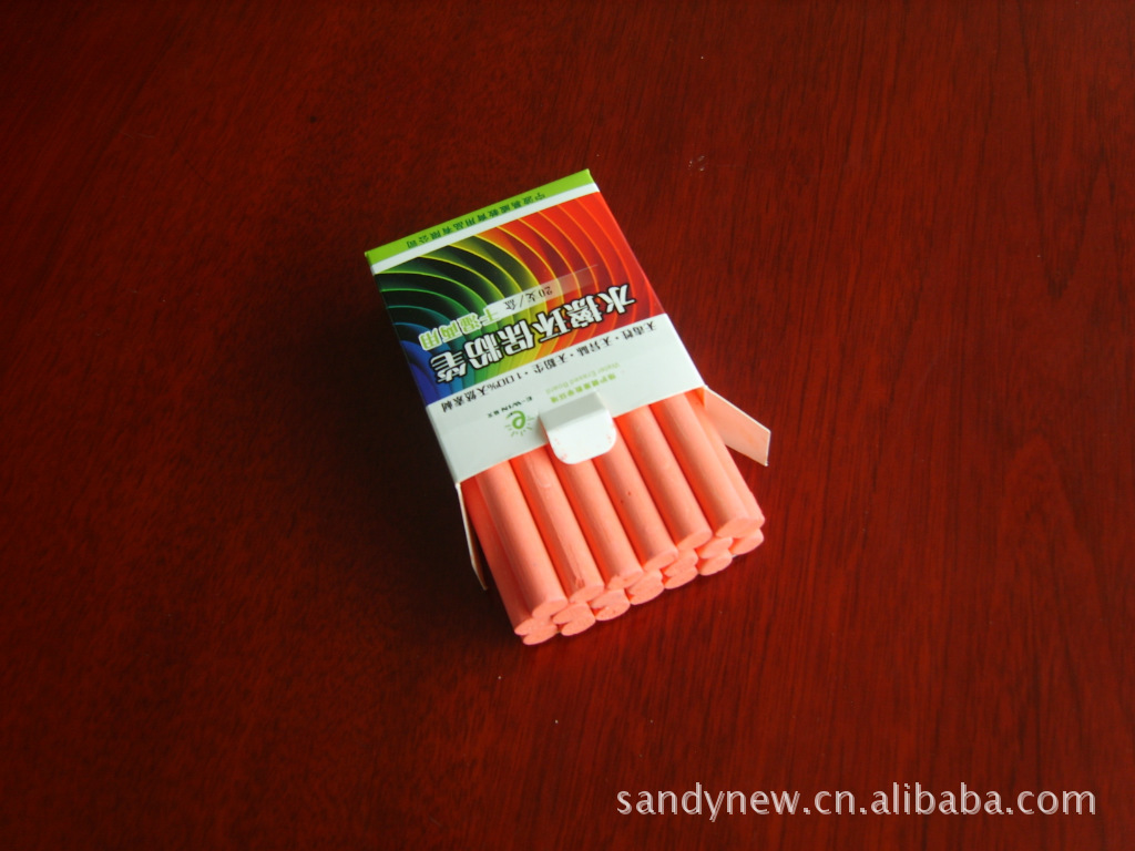 水擦环保无尘红色粉笔|ms