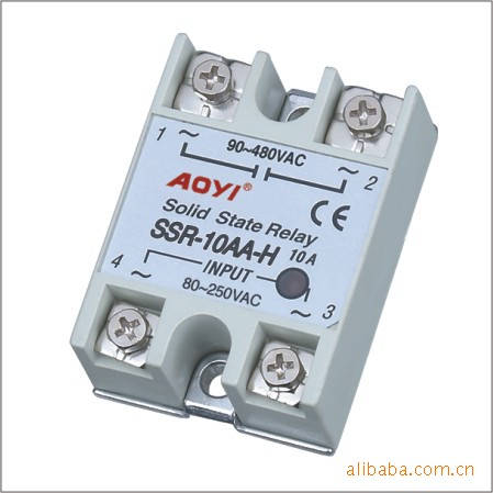 厂家直销 上海奥仪AOYI  固态继电器SSR-10AA-H(10A/90A)
