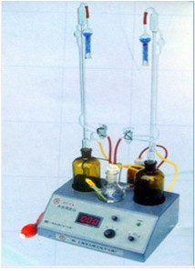 KF-1A型数显手动水份测定仪，卡尔费休水份测定仪