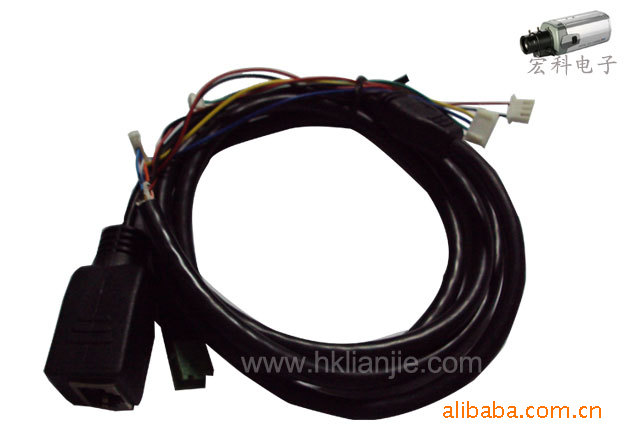 16路视频监控线  高速球安防线  枪机防水线