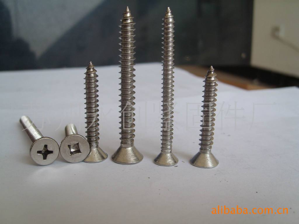 现货多款槽型不锈钢螺钉 家具墙壁石膏板自攻螺钉 建筑铝板固件