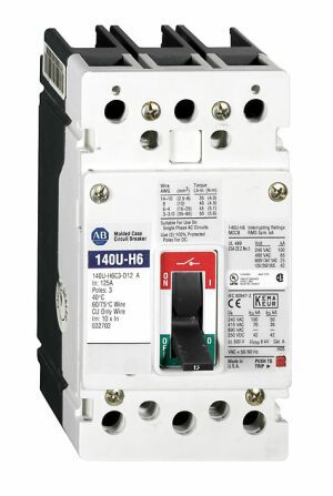 AB塑壳断路器140U-G1C2-C15特价