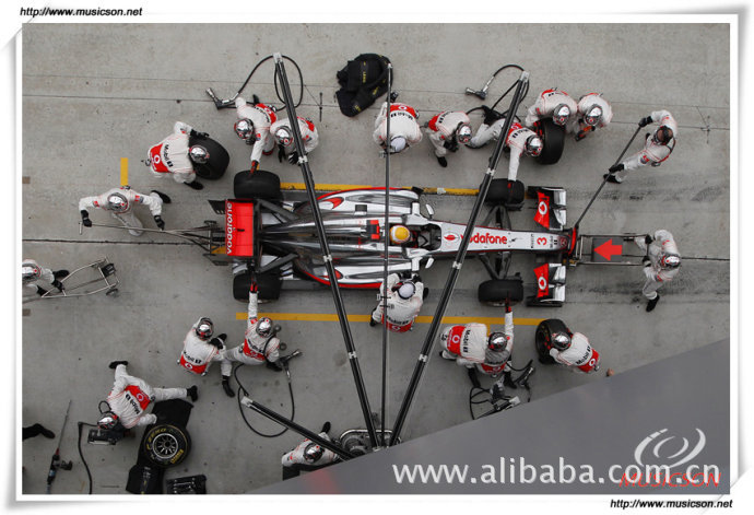 F1冠军的拍档 SONAX最新F1授权图片