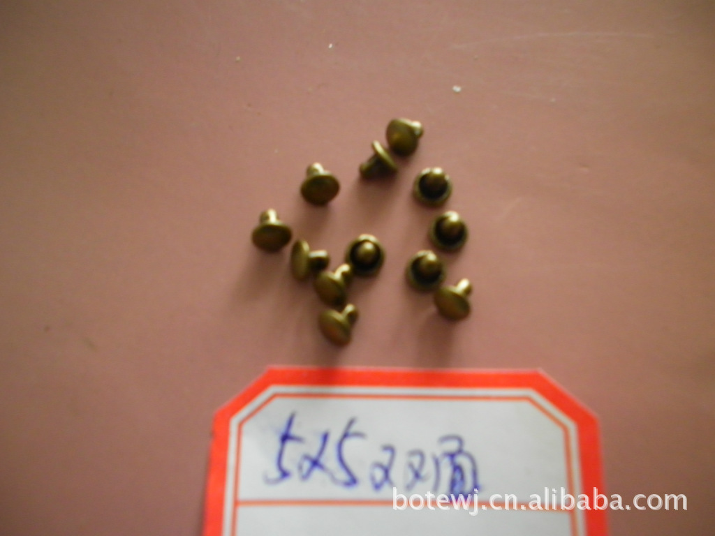 厂家直销5*5双面铆钉，质量可靠、规格全齐