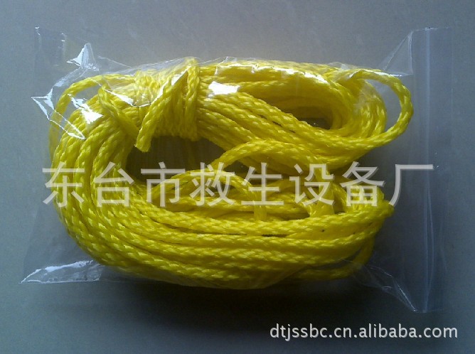 供应￠10MM防腐水面漂浮绳 反光救生绳 专业生产