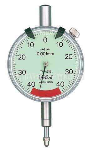 日本得乐(TECLOCK)千分表TM-1210深度测深精准精密高精度电子