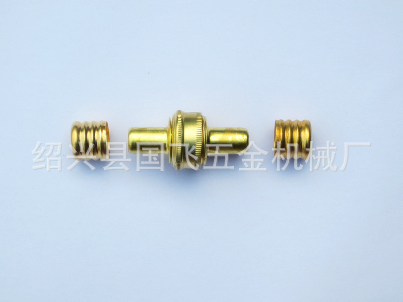 花园管铜接头，内涨式接头（带铜套），1/2接头，黄铜PVC软管接头