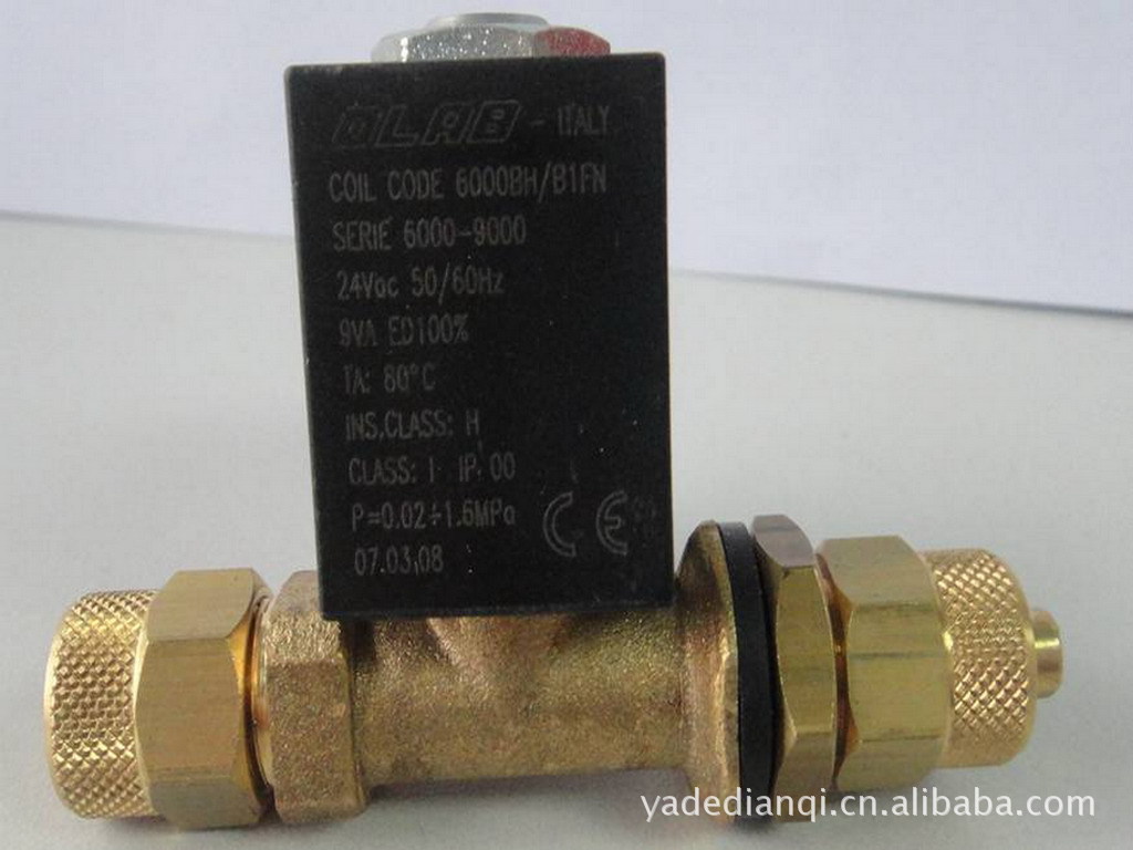 供应意大利OLAB 直动式电磁阀 水用电磁阀