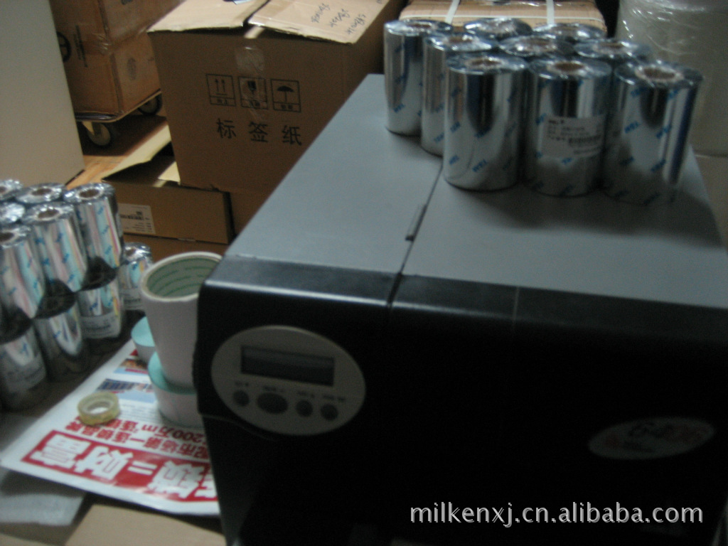 厂家直销石家庄WEL热转印条码碳带厂WEL-R319:110x300M条码碳带