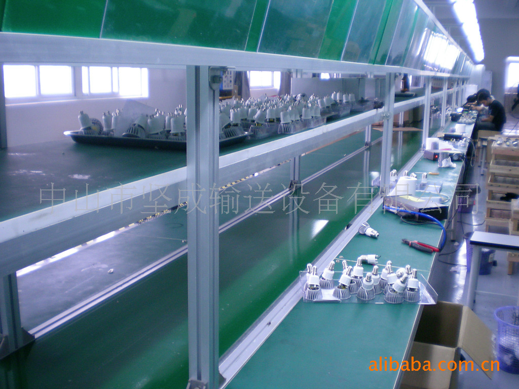 供应【坚成直销】按要求制作PVC皮带流水线  流水装配线厂家