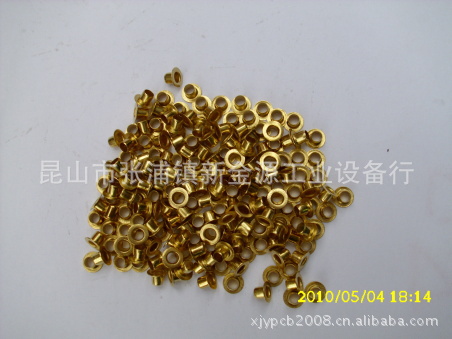 供应PCB钻孔销钉,锣板销钉 ，定位销钉 丝印铜钉 层压铜铆钉鸡眼