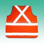 反光安全背心 反光材料 夜间工作执勤反光外套