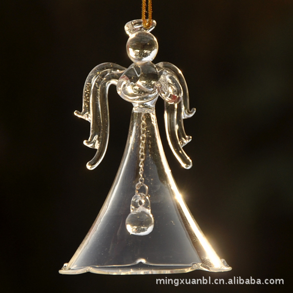 Vidrio bendición Ángel campanas de viento estilo novia/chica regalo creativo regalo de boda