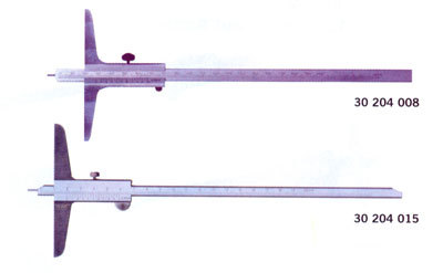 德国进口沃施莱格wollschlaeger不锈钢深度游标卡尺