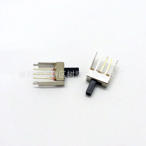 本厂大量批发供应SS-12F42 电吹风 电动玩具用直柄立式SS拨动开关