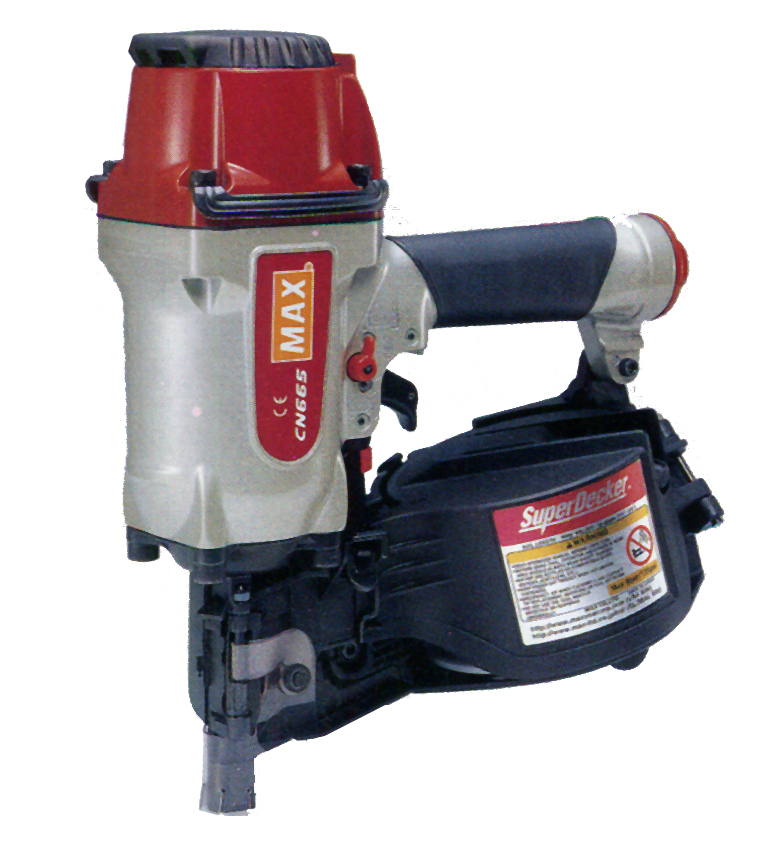 日本MAX美克斯气动打钉枪CN665S卷钉枪木托盘木结构木屋建造钉枪