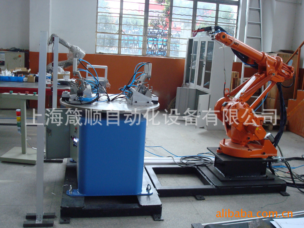 伺服工作台  伺服变位机 工装夹具 ---ABB机器人配套设备