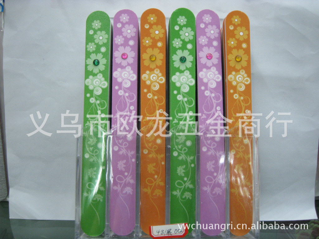 厂家批发供应各种款式锉，款式新颖，品种齐全手工多功能美甲专用